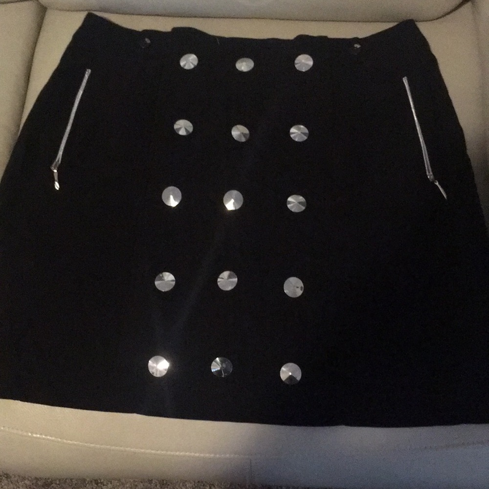 Black skort with cute decals